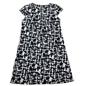Chadwicks Black and White Dress | Size L